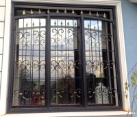 Раздвижные оконные решетки-ставни для дома в КП «Григорчиково», фото 2