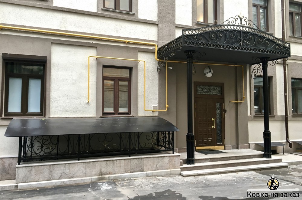 Входная группа для&nbsp;офисного здания в&nbsp;центре Москвы в&nbsp;районе Хамовники, фото 3
