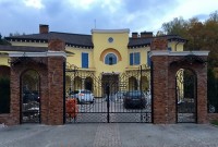 Распашные ворота на центральный вход загородного дома в посёлке «Vita Verde» на Дмитровском шоссе, фото 3