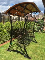 Кованые качели для сада загородного дома в коттеджном посёлке «Английский квартал в Аносино», фото 2
