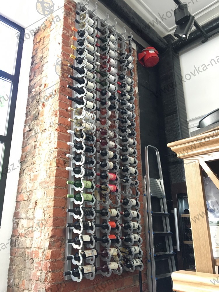 Большая настенная винотека для&nbsp;оформления магазина  &laquo;Машков&raquo;, фото 1