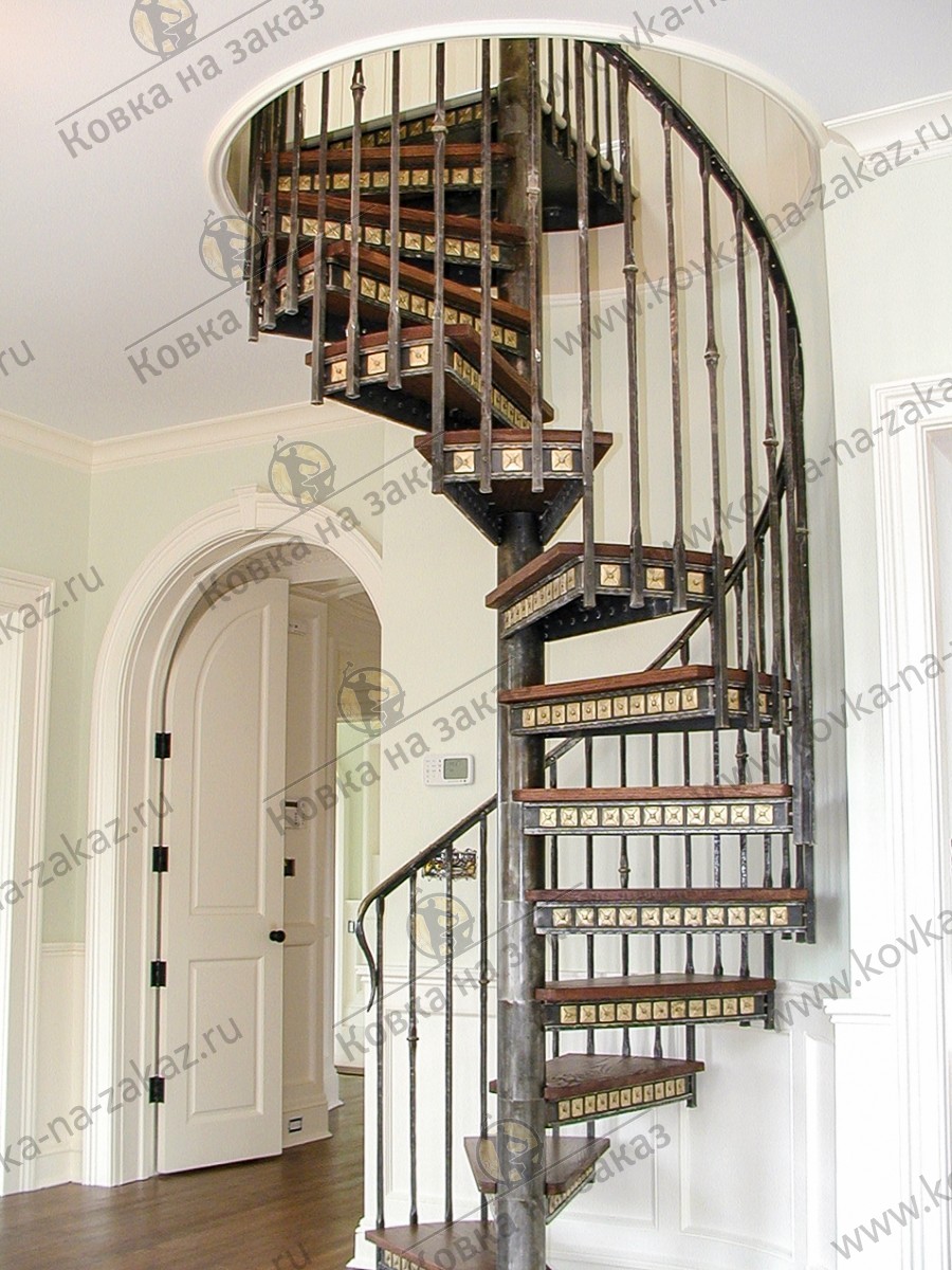 Кованая лестница, артикул 2785, фото 1
