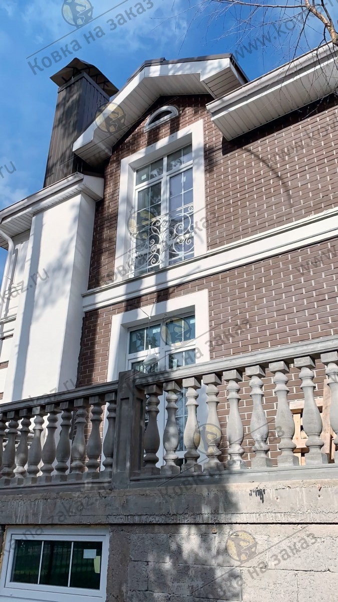 Французский балкончик для&nbsp;загородного дома в&nbsp;КП&nbsp;Чистые пруды 3 под&nbsp;Пушкино, фото 2