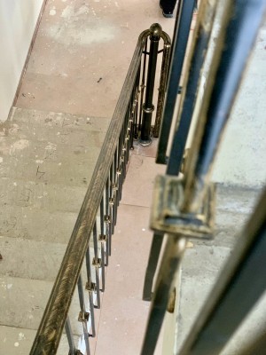 Перила на&nbsp;лестницу с&nbsp;боковым крепежом для&nbsp;Реутова, фото 5
