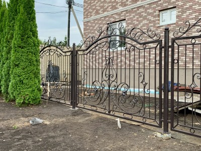 Забор для&nbsp;загородного дома в&nbsp;садоводческом товариществе Горки 2