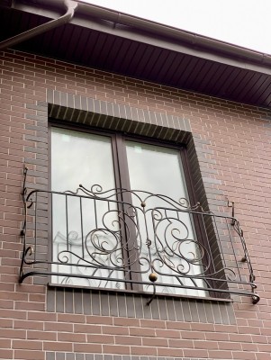 Французские балкончики для&nbsp;загородного дома в&nbsp;КП&nbsp;Бежин Луг&nbsp;на&nbsp;Новорижском шоссе, фото 2