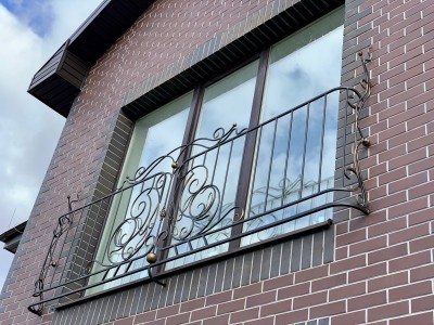 Французские балкончики для&nbsp;загородного дома в&nbsp;КП&nbsp;Бежин Луг&nbsp;на&nbsp;Новорижском шоссе, фото 4