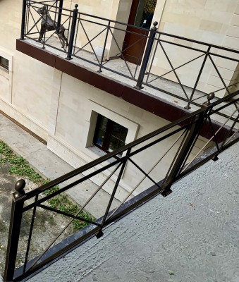 Сварные балконные ограждения второго этажа для&nbsp;загородного дома в&nbsp;Обушково, фото 2