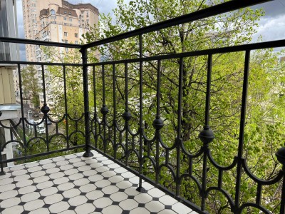Ограждение балкона для&nbsp;квартиры в&nbsp;1-ом Коптельском переулке в&nbsp;Мещанском районе Москвы
